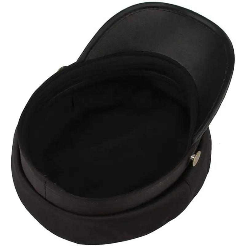 Chauffeur Hat for Men Women, Classic Vintage Captain Hat Newsboy Cap Costume Hats