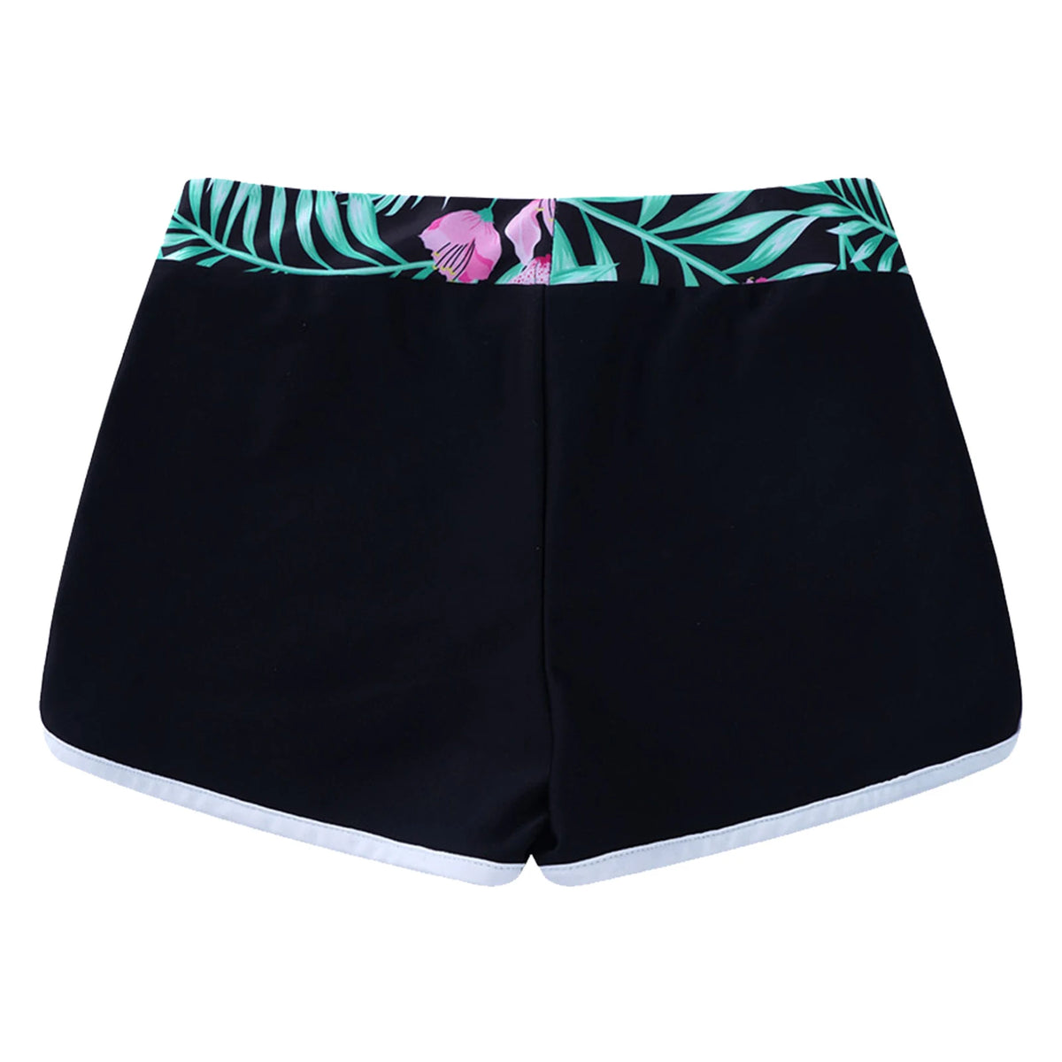Kids Girls Swim Shorts Printed Swimwear Summer Fashion Shorts Pants Children's Beach Pool Swimming Rash Guard Bathing Suit