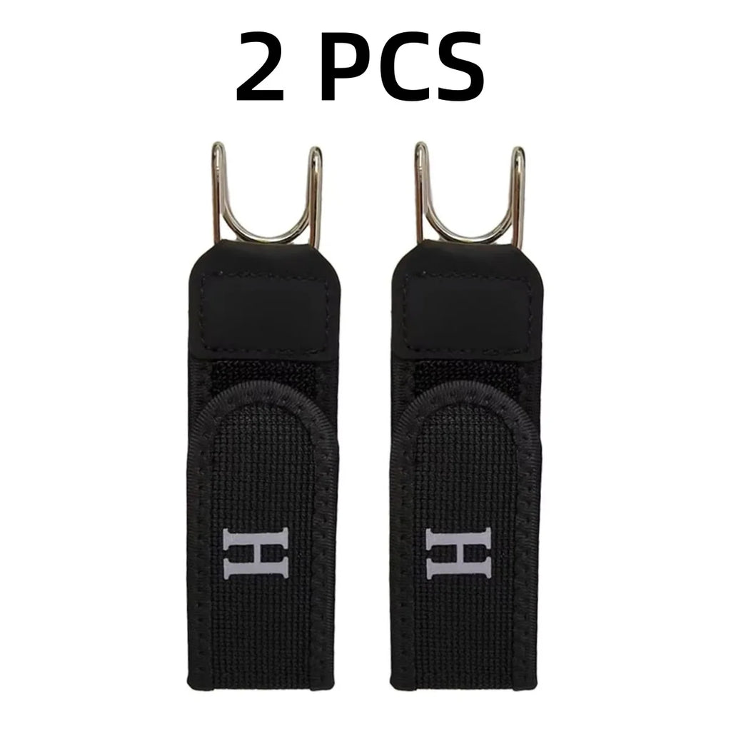 2Pcs Adjustable Buckleless Belt Hook Elastic Velcro Waist Buckle Waist Belt For Men‘s Gift Casual Belt With Buckle