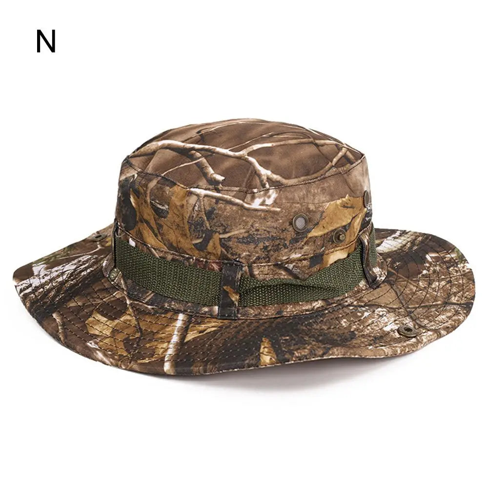 Men's Bucket Hats Women Hiking Camping Wide Brim Fishing Cap Boonie Hat Men's Bucket Hats Sun Hat