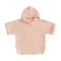 Kids Girls Boys Swim Cover-up, Toddler Hooded Bath Towel Solid Color Beach Clothes