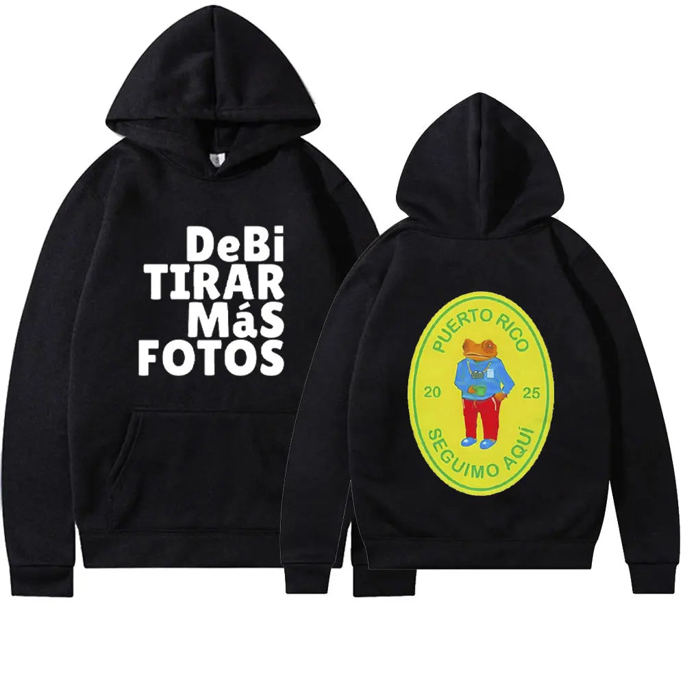 DTMF Bad Bunny Album Hoodie Men Women Oversized Pullover Hoody Sweater New in 2025 Long Sleeve Fashion Casual Sweatshirt Unisex
