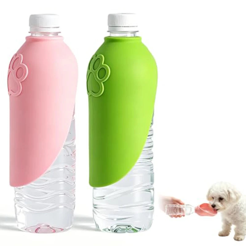 Silicone Pet Water Bottle Portable Dog Outdoor Water Dispenser Travel Drinking Feeder for Dogs Cats Accessories