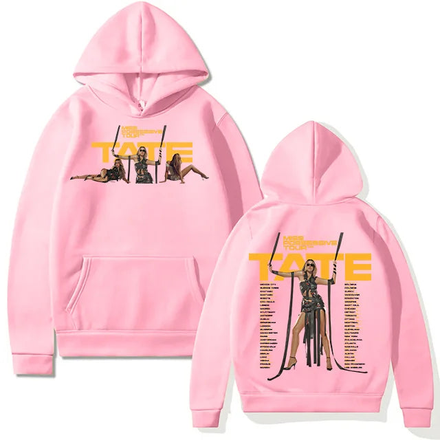 Tate McRae Miss Possessive Tour 2025 Hoodie Men Women Clothes Fashion New Sweatshirts Oversized Pullover Trendy Y2K Casual Hoody