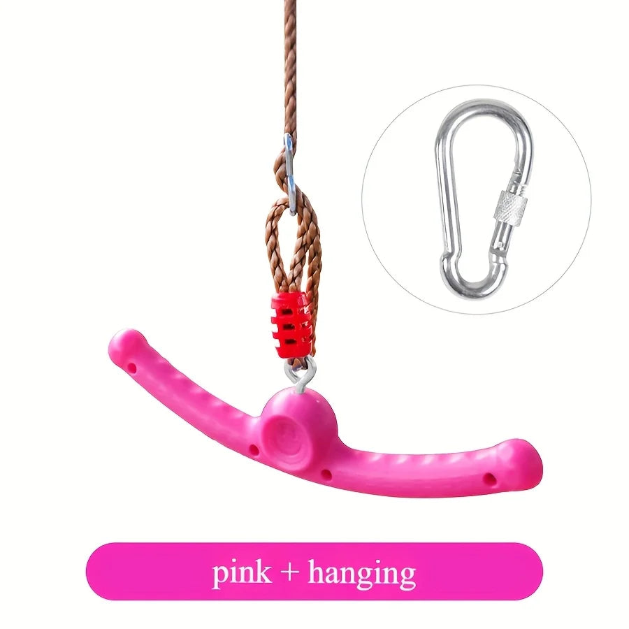 360° Rotating Trainer Fitness Set Youngsters Gym Equipment Backyard Course Adventure Training Gear Play Toy Playground Equipmen