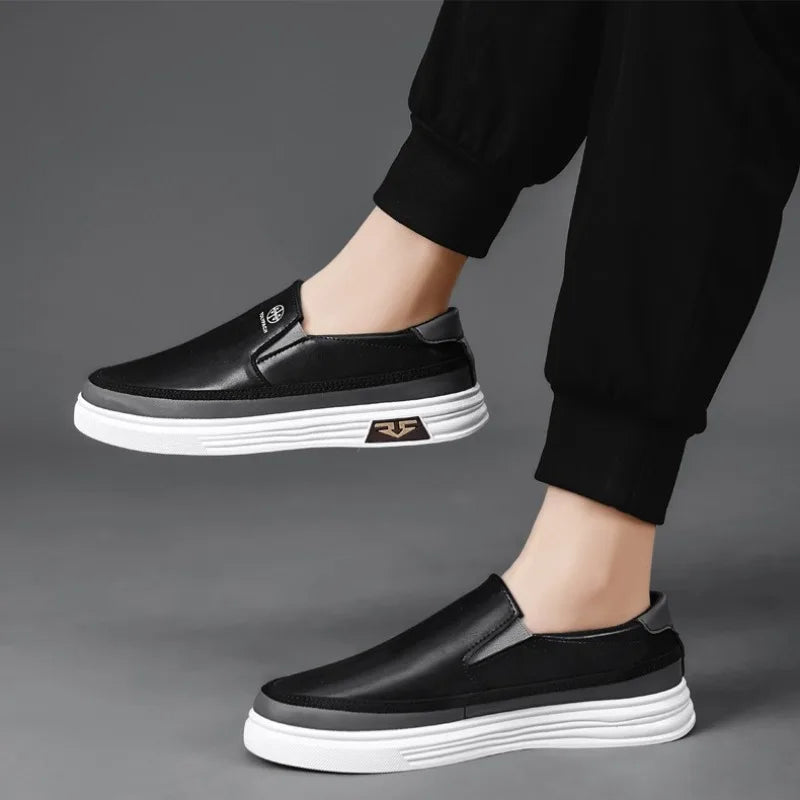 Men's Loafers Fashion Handmade Leather Shoes Luxury Brand Casual Shoe Classics Business Men's Dress Shoes Slip on Driving Shoes