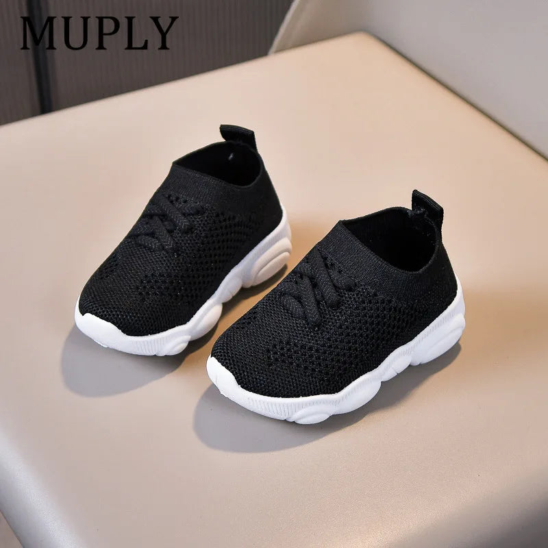 Kids Shoes Anti-slip Soft Rubber Bottom Baby Sneaker Casual Flat Sneakers Shoes Children size Kid Girls Boys Sports Shoes