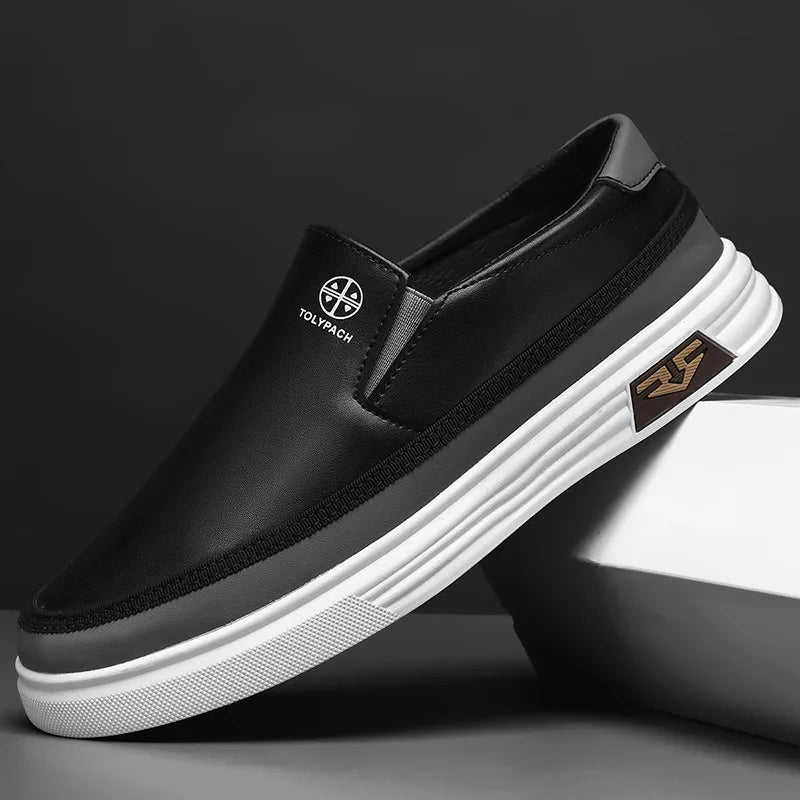Men's Loafers Fashion Handmade Leather Shoes Luxury Brand Casual Shoe Classics Business Men's Dress Shoes Slip on Driving Shoes