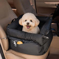 Car Pet Bed, Washable PU Leather Dog Mat, Portable Waterproof Bite-Resistant Small Dog Bed, Non-Slip Pet Car Supplies for Cats