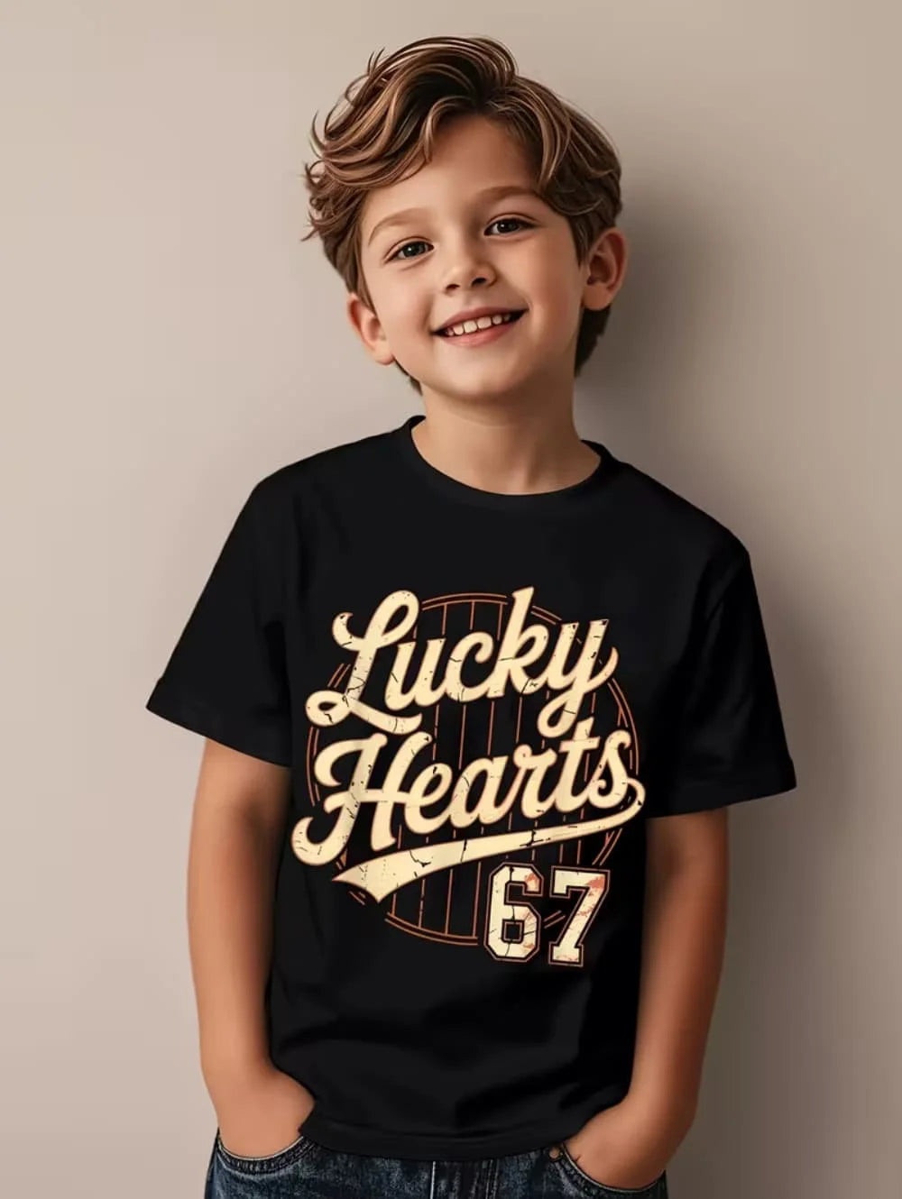 Fun Six Seven 6 7 Meme Design T-Shirt for Kids Chaotic Humor Y2k Game Saying Tees Casual O-Neck Top Fashion Children's Clothing