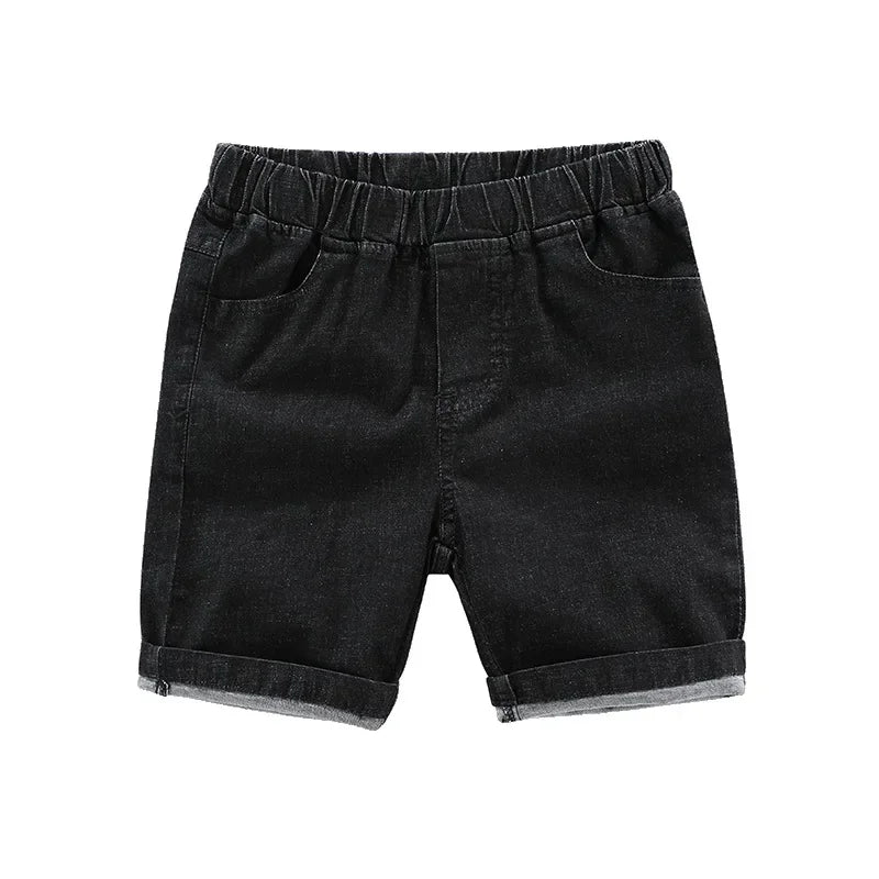 1PCS Boys Shorts Kids Denim Pants Casual Jeans Children Clothing Teenagers Short Trousers Kids Infant for Children's Gifts