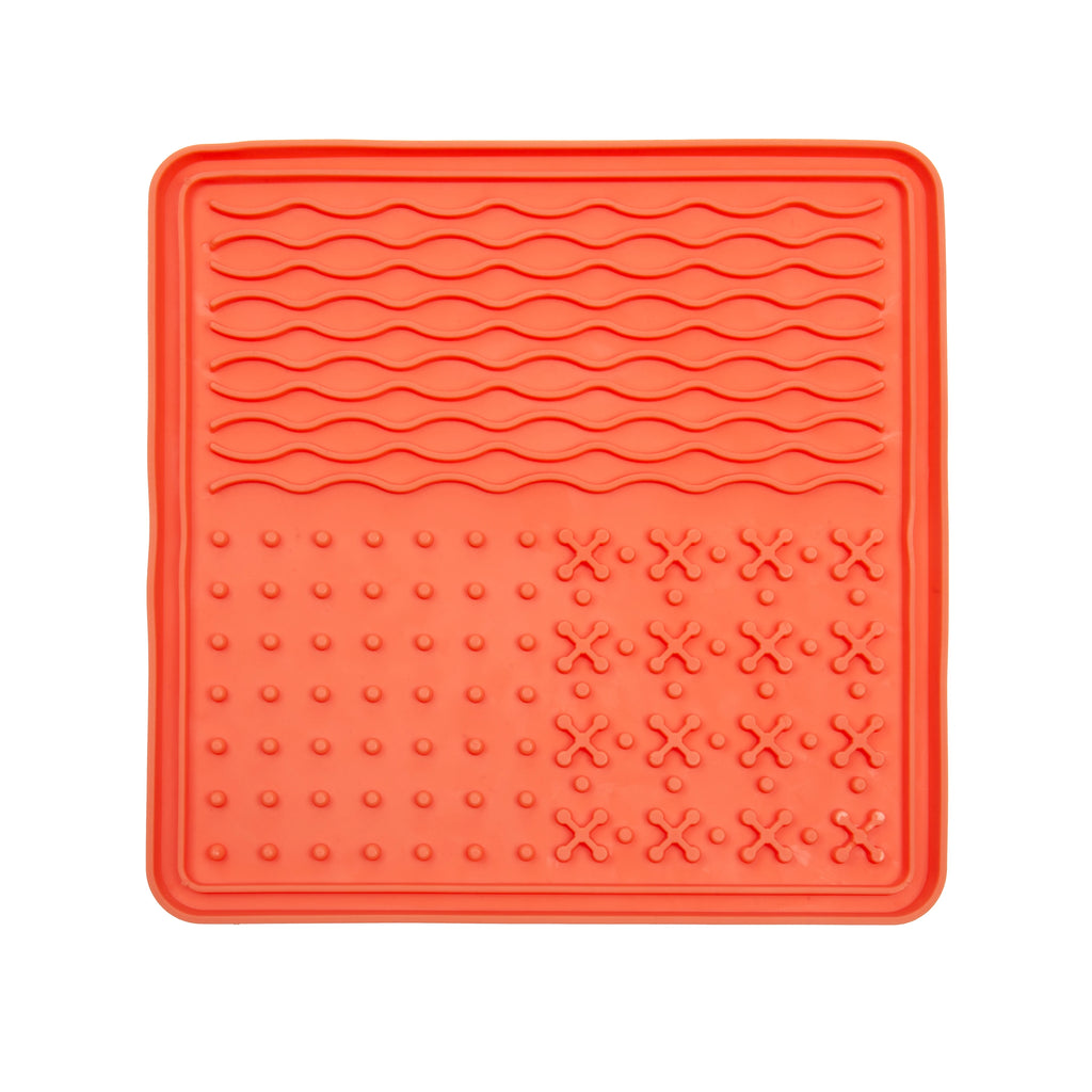Pet Licking Silicone Mat, Slow Feeder Dish for Dogs, Silicone Suction Cup for Dog Bathing, Food Training Dog Feeder Supplies