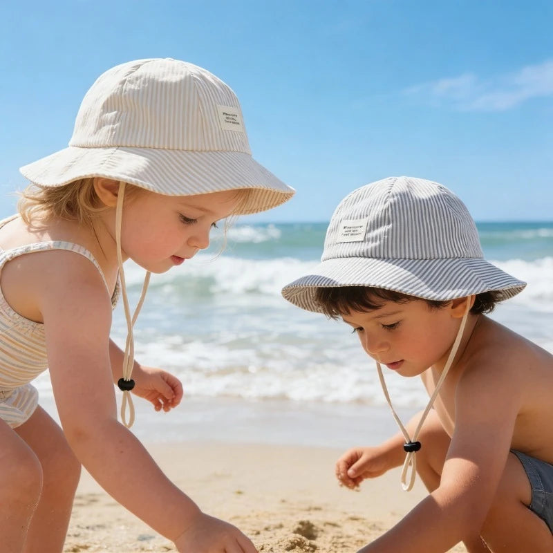 Baby Kids Cute Sun Hat 50cm 1-3Years Fashion Toddler Early Spring Summer Cotton Girls Fisherman's Hat Children Sun Cap Boys Hats