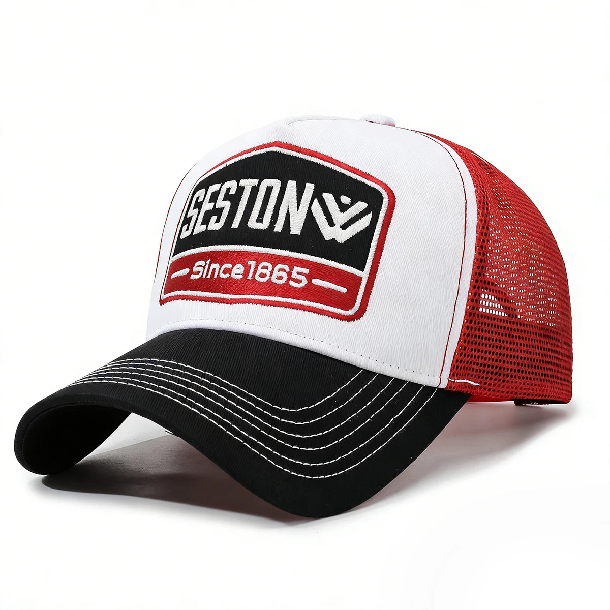 Branded Hats for Men, Spring and Summer Universal Baseball Caps, Large Head Circumference, Youthful Appearance, Face-Slimming Effect, Sun Protection Sun Hats