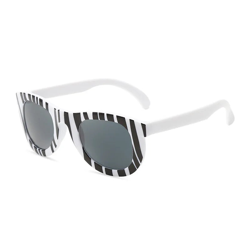 Kids Sunglasses Children Plastic Funny Animal Print Novelty Glasses Party Favors Toy Gift Wholesale Tiger Zebra Cow Camouflage