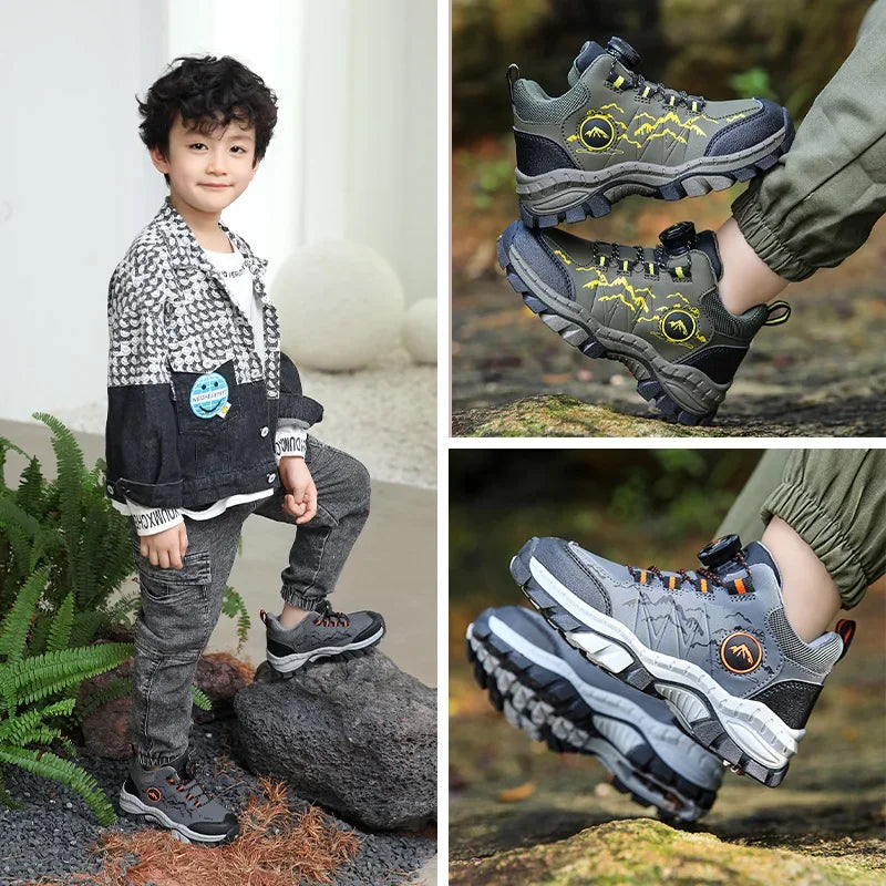 Kids Sneakers Casual Breathable Shoes for Boys Outdoor Sports Running Childrens Tennis Shoes Students Walking with