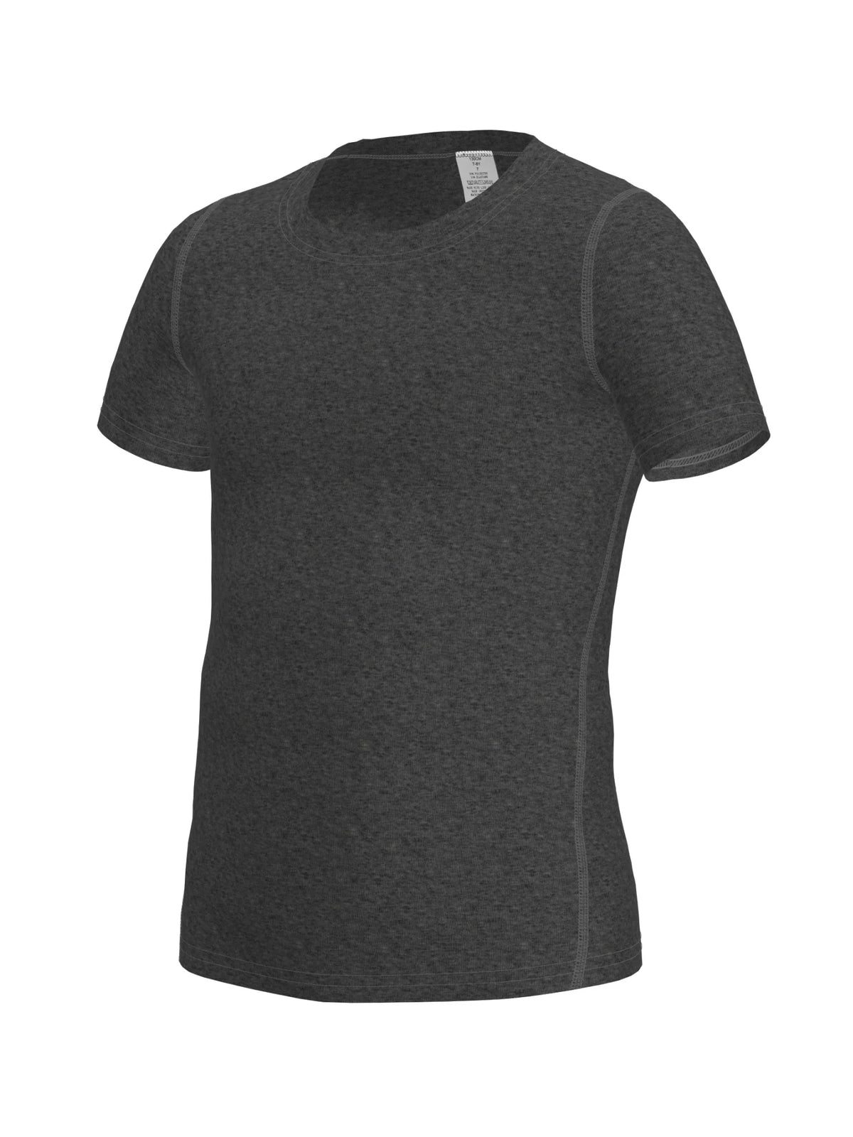 Kids Boy's Quick Dry Compression Shirts Short Sleeve Sports Undershirts Base Layer Tee Tops for Active Children