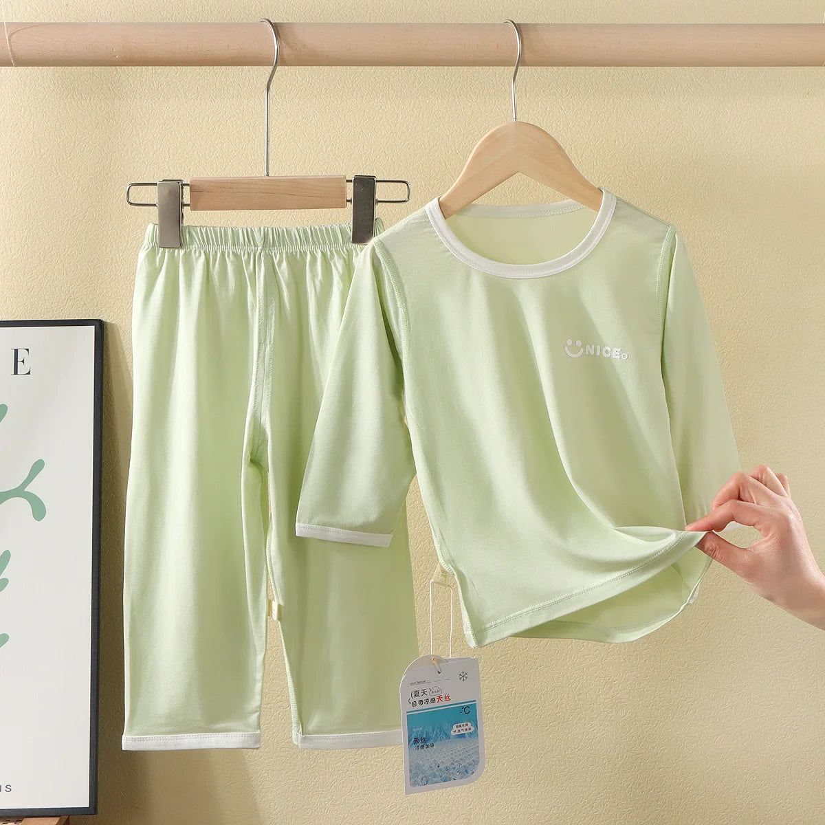 Summer Baby Girls Clothes Pajamas Sets Kids Boy Modal Homewear Nightwear Children's Indoor Clothing Pajamas Suit
