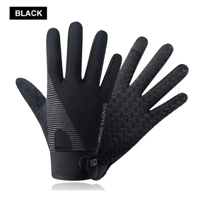 M/L/XL Men Cycling Gloves Full Finger Touch Screen Motorcycle Bicycle Mtb Bike Gloves Gym Training Outdoor Fishing Hand Guantes