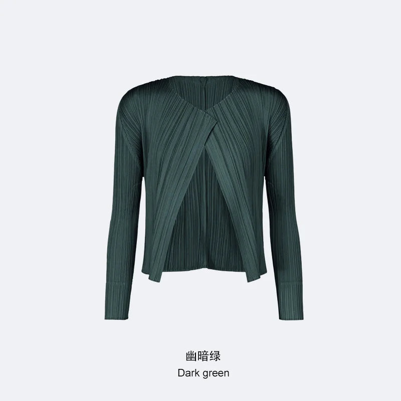 Qingbei Women's Slim Fit Short Outerwear Folded Sun Protection Light Design Fashionable Air Conditioning Cardigan Polyester L...