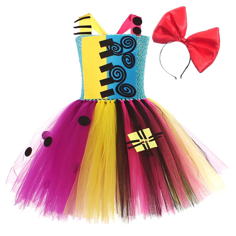 Kids Girls Tutu Dresss Halloween Cosplay Costume Carnival Party Boy Costume Witch Fancy Clothes Halloween Gifts for Children