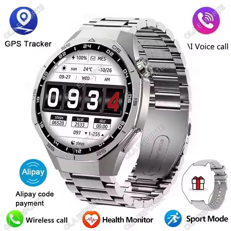 Smart Watches For Men Women 1.5" 360*360 HD Screen 330mAh Battery Heart Rate Sleep Health Bluetooth Call Watches For Man