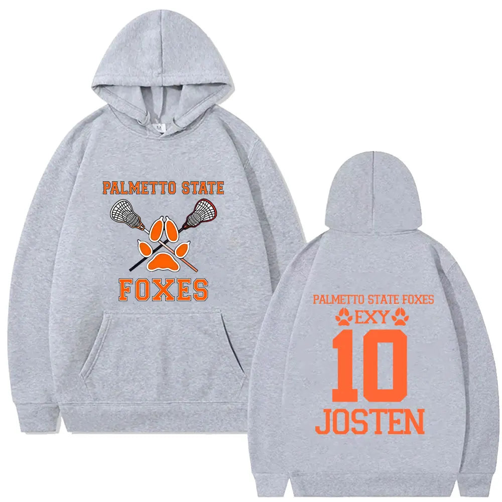 All for The Game The Foxhole Court Palmetto State Foxes JOSTEN Graphic Hoodie Men Women Fashion Casual Fleece Pullover Hoodies