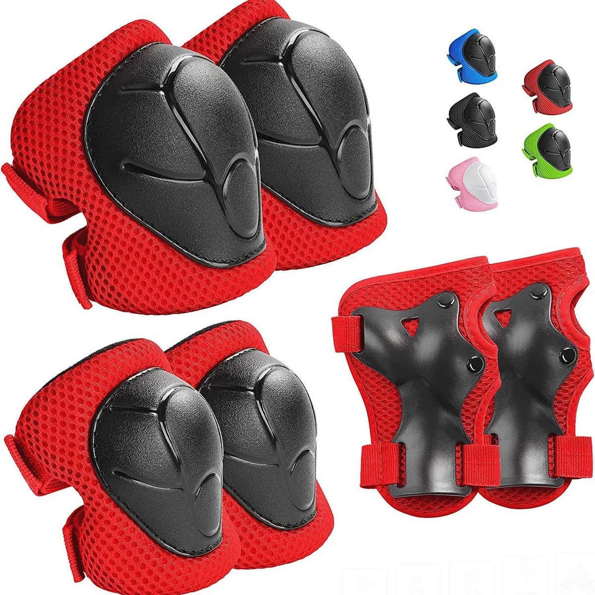 Skateboarding Cycling Knee And Children's Balance Bike Roller Skating Protective Equipment Set