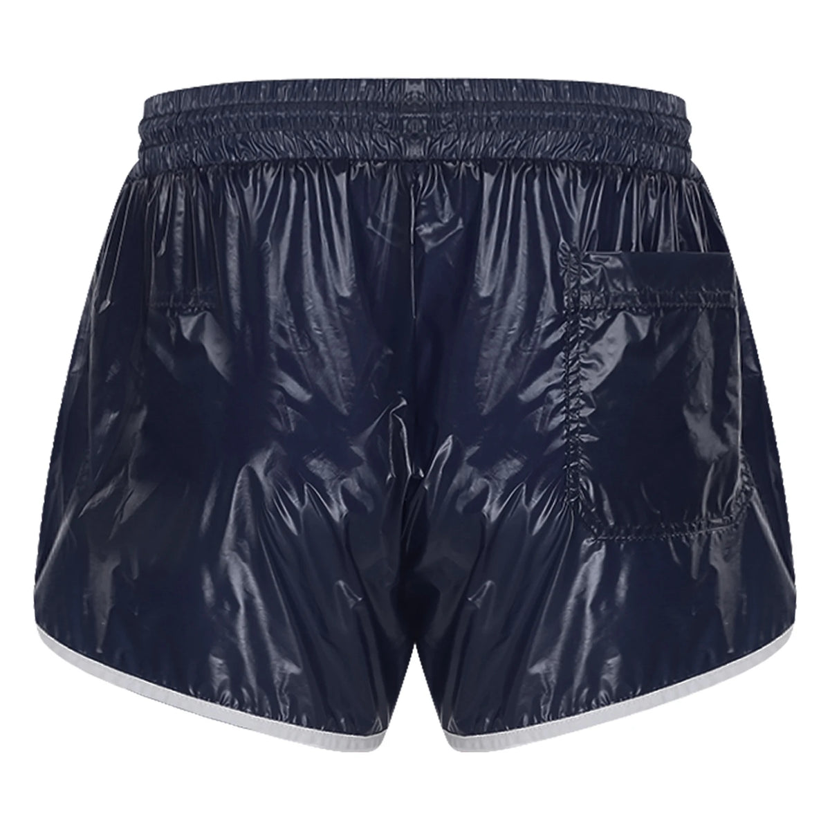 Swimwear Mens Waterpoof Shorts Swim Trunks Swimsuit Drawstring Seams Shorts with Pockets Swimming Bathing Suit Beachwear
