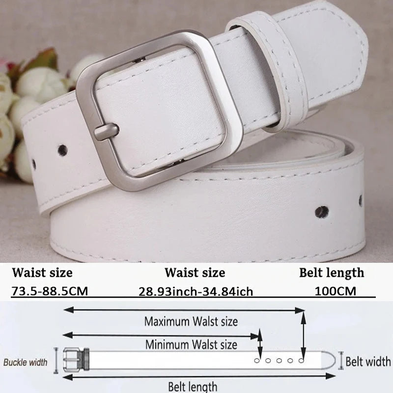Women's Trousers Belt Designer Casual Fashion Belts for Lady Black Brown White Belt for Jeans Belts Female Waist Belt Strap BF20