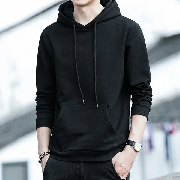 Hoodies New Men Harajuku Hooded Sweatshirts Casual All-match Pullover Streetwear Sweater Fashion Clothing Sweatshirt Hoodie
