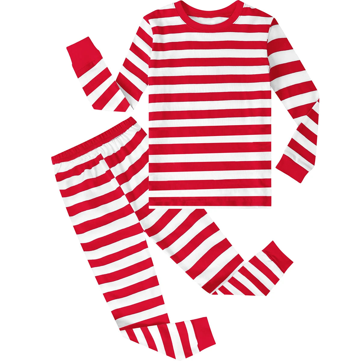 Kids Pajamas Boys Pyjamas Set Toddler Rainbow Stripe Pijamas Children Halloween Carnival Sleepwear Party Gift Pjs