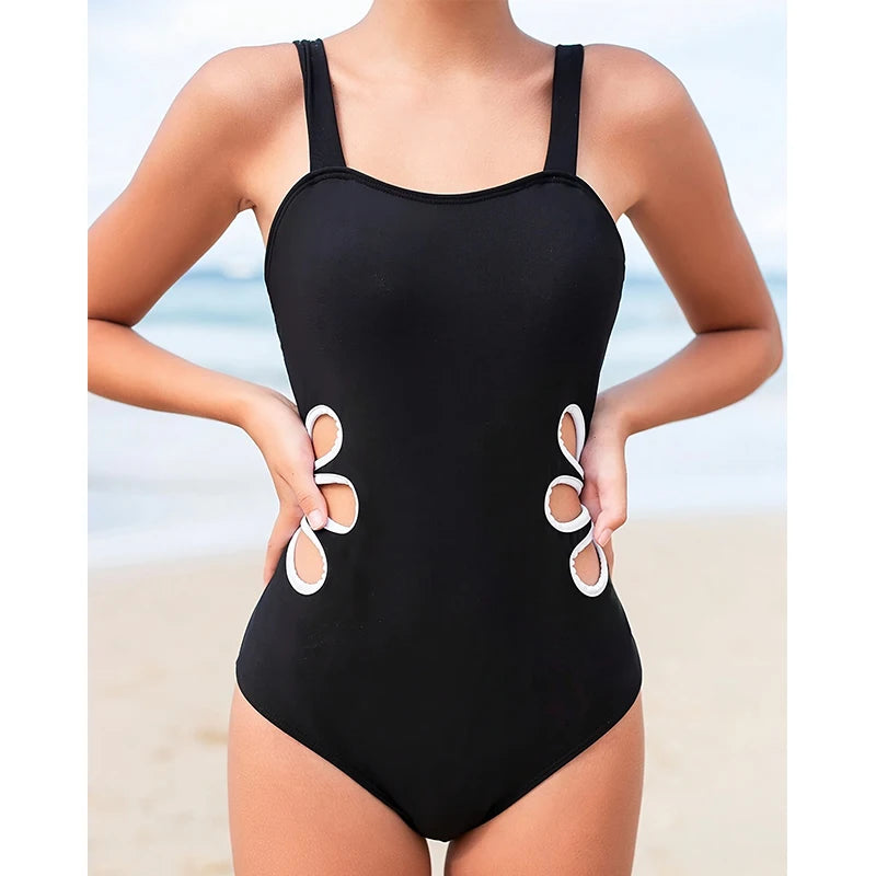 2025 Summer Children Girl Swimwear Cute Girls One-Piece Swimsuit for 8-12 Years Kids Bathing Suit Beach Wear Children's Clothes