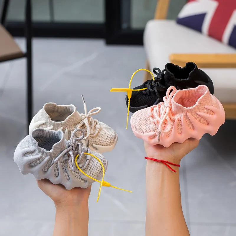 Sneakers Kids Girl Casual Shoes Children's Boy Child Sneakers Sports Shoes for Girls Spring  Autumn Breathable Small Baby Socks