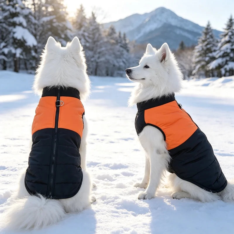 Winter Pet Dog Clothes, Warm Dog Coat, Puppy Clothing, Waterproof Pet Vest Jacket Suitable for Small and Medium Dogs