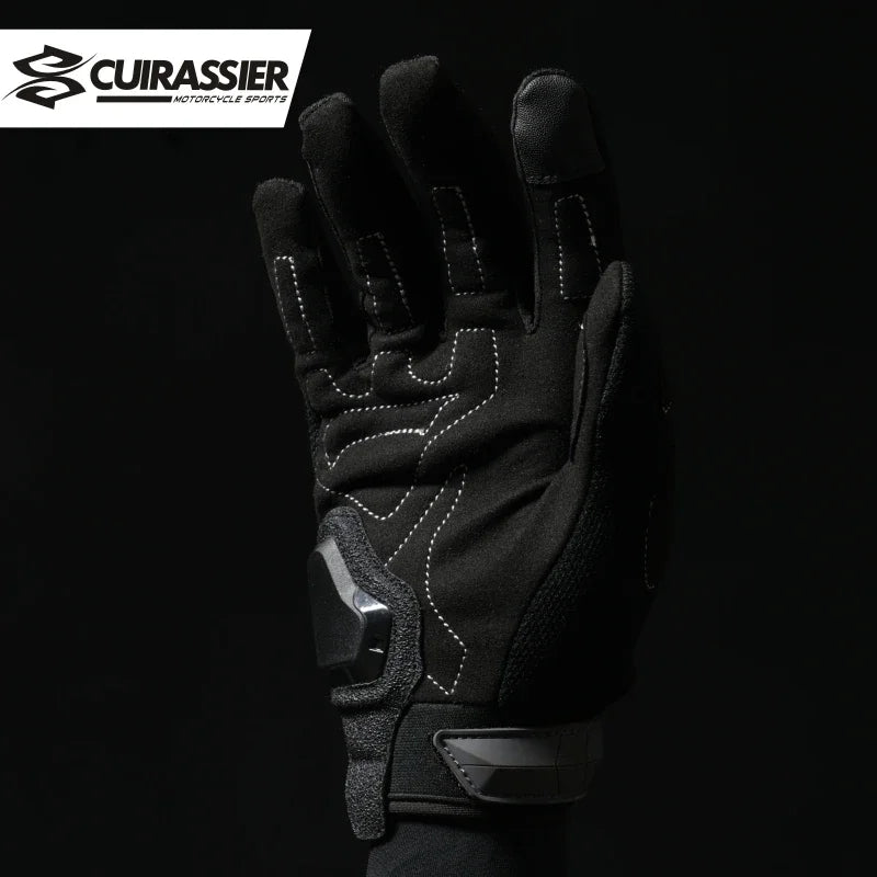 Men Motorcycle Full Finger Gloves MTB/ATV Motocross Racing Biker Gloves Motorcyclist Driving Glove Riding Motorcycle Accessories