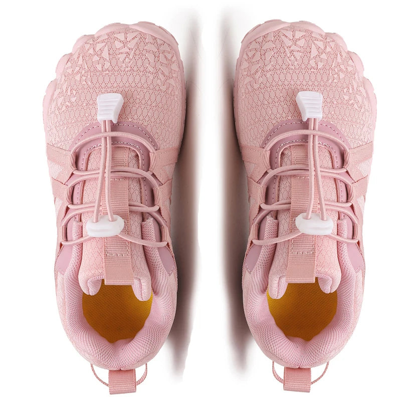 Kids Barefoot Shoes Boys Girls Sneakers Naturally Splay Shoes Little Big Kids Breathable Sneakers Tennis Shoes Slip on Shoes