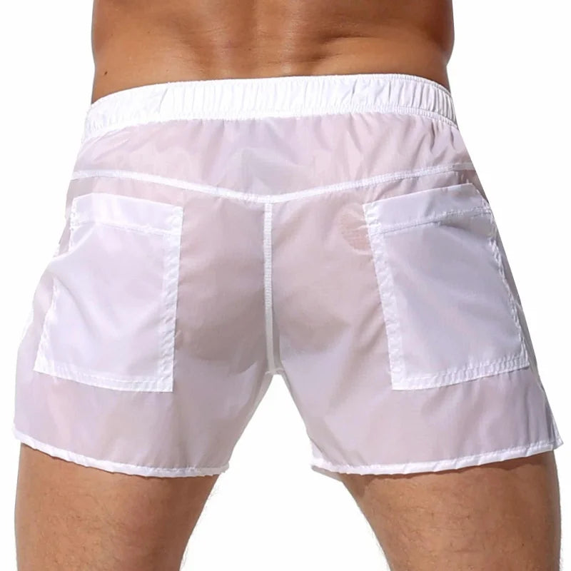 Summer Swimwear Men Shorts Swimsuits Swim Trunks Boxer Sexy Man Briefs Surf Board Sunga Swim Suits Maillot De Bain Beach