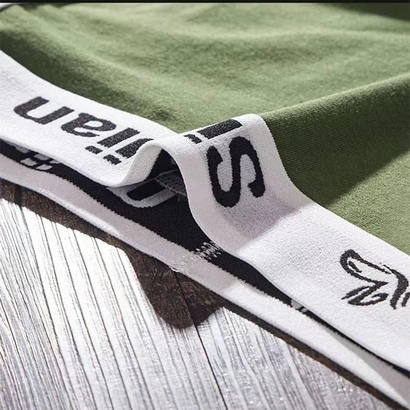 Sports Fitness Panties for Women Cotton Female Underwear Mid-waist Underpants Cozy Underwear Women Safety Pants Womens Shorts