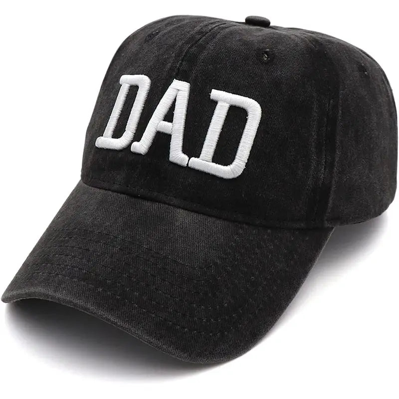 Mom and Dad Hats Fathers Day Mom Dad Gifts Hat Embroidered Adjustable Baseball Caps Gift for Couples Parents pd