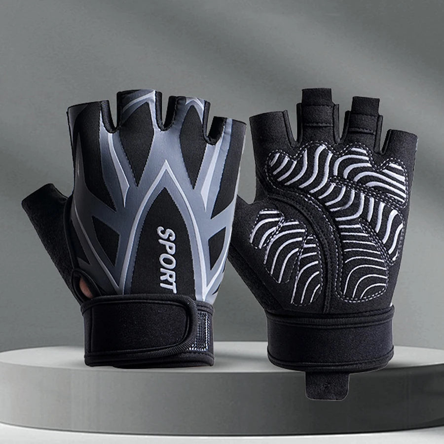 Fitness gloves for women, equipment training, horizontal bar wrist protection, anti slip exercise, anti cocoon, anti slip silico