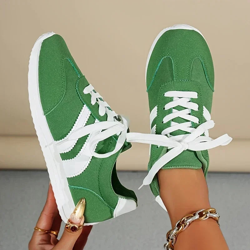 Women Sneakers Spring Lightweight Comfort Vulcanized Flat Shoes for Women 2025 New Fashion Trend Casual Platform Sneakers Female