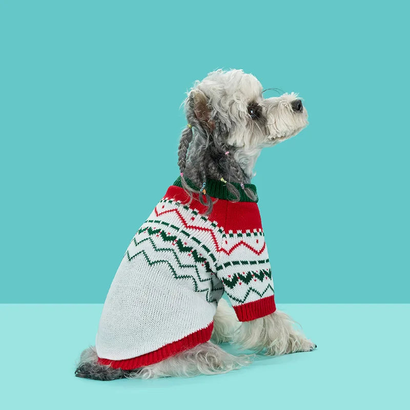 Autumn Winter Christmas Halloween Warm Pet Clothes Pet Dog Warm Sweater for Small Medium Dog Cat Puppy Chihuahua Pet Clothing