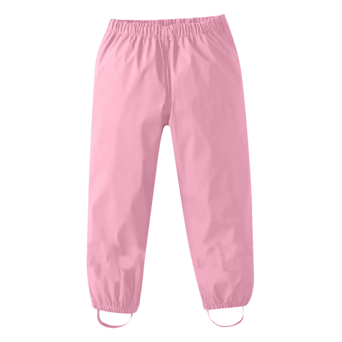 Waterproof Girls Boys Pants Toddler Kids Rain Pants Windproof Mud Trousers Elastic Waist Kids Children Rain Pants