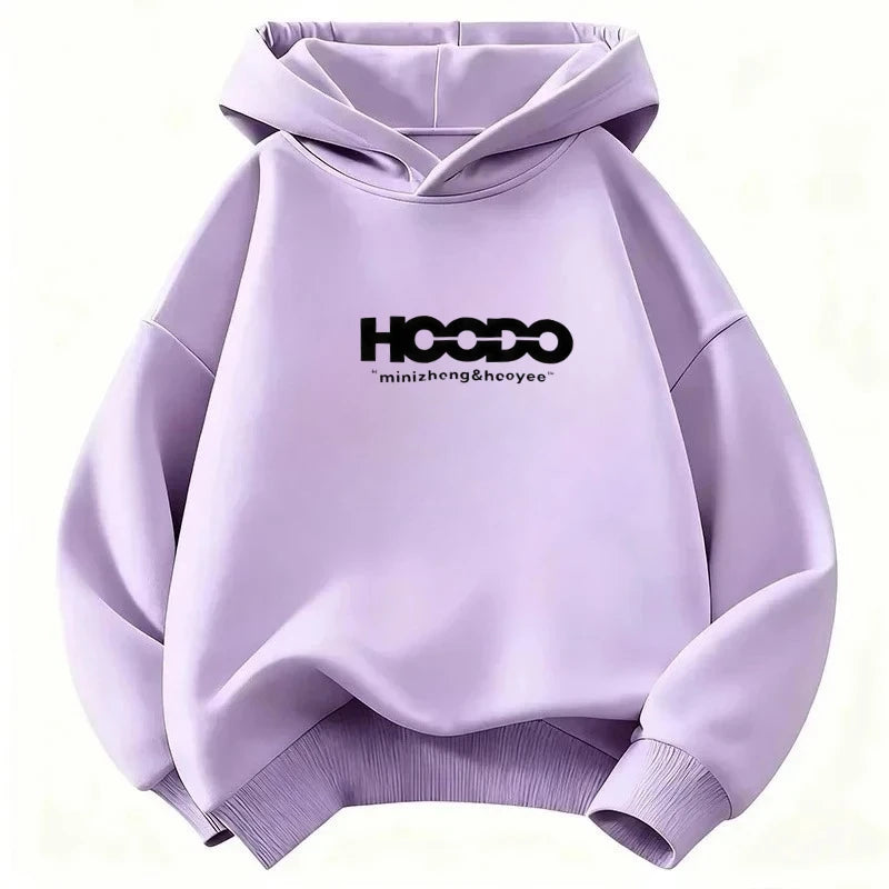 Winter/ Autumn children's Korean-style hooded sweatshirt. Boys'and girls' comfortable,breathable,large-sized and warm outerwear.