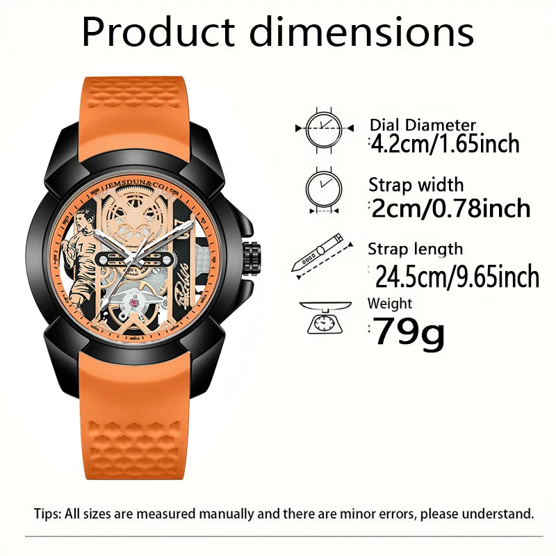 New Trendy Men's Fashion Watches, Exquisite Design, Stylish and Fashionable, High-End Fashion Sports Wristwatches, Suitable for Everyday Wear. Suitable for Men.