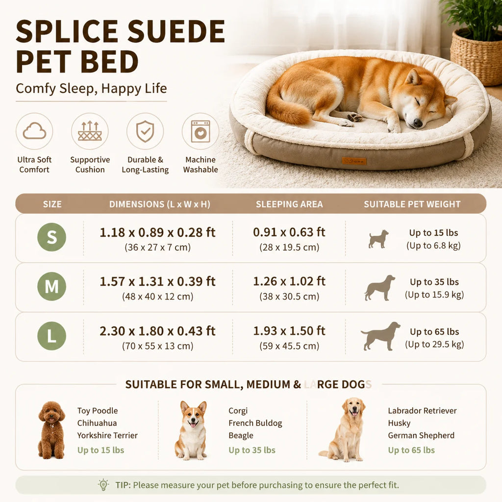 Pet Bed Mat for Dogs Cats Washable Soft Sofa Cushion Pad Non-Slip Universal Kennel Blanket for Small Medium Large Pets Supplies