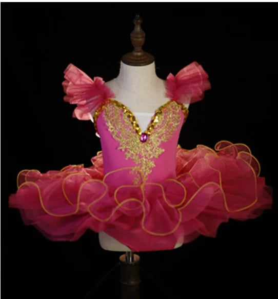 Kids Outfit Ballet Leotard Girl Dress Elegant Vestido Girls Clothes Tutu Baby Dresses Children Ballet Skirt Dance Costume Summer