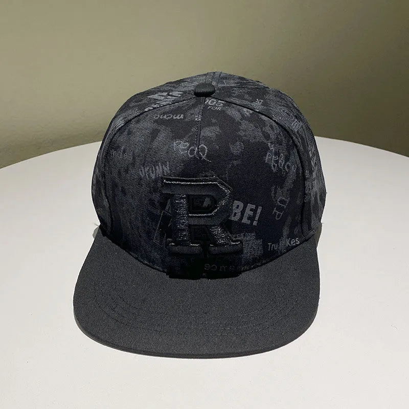 Men Letter Embroidery Cycling Hats Outdoor Adult Casual Hip Hop Dancing Caps Snapback Hats Gorras