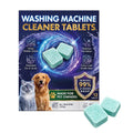 Washing Machine Cleaner for Pet Owners Eliminating Pet Odors Remove Pet Hair Cleaning Washing Machine Slots Cleaning Agent 12PCS